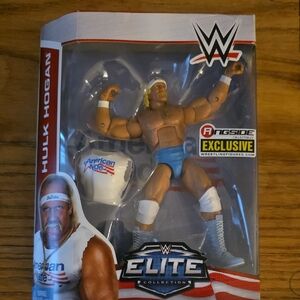 New Mattel WWE Elite American Made Hulk Hogan Ringside Exclusive MISB